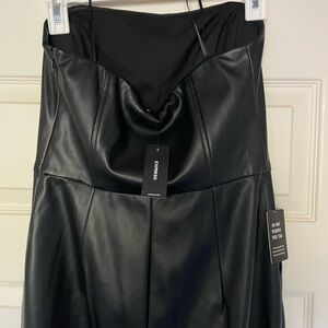Express Leather Jumpsuit